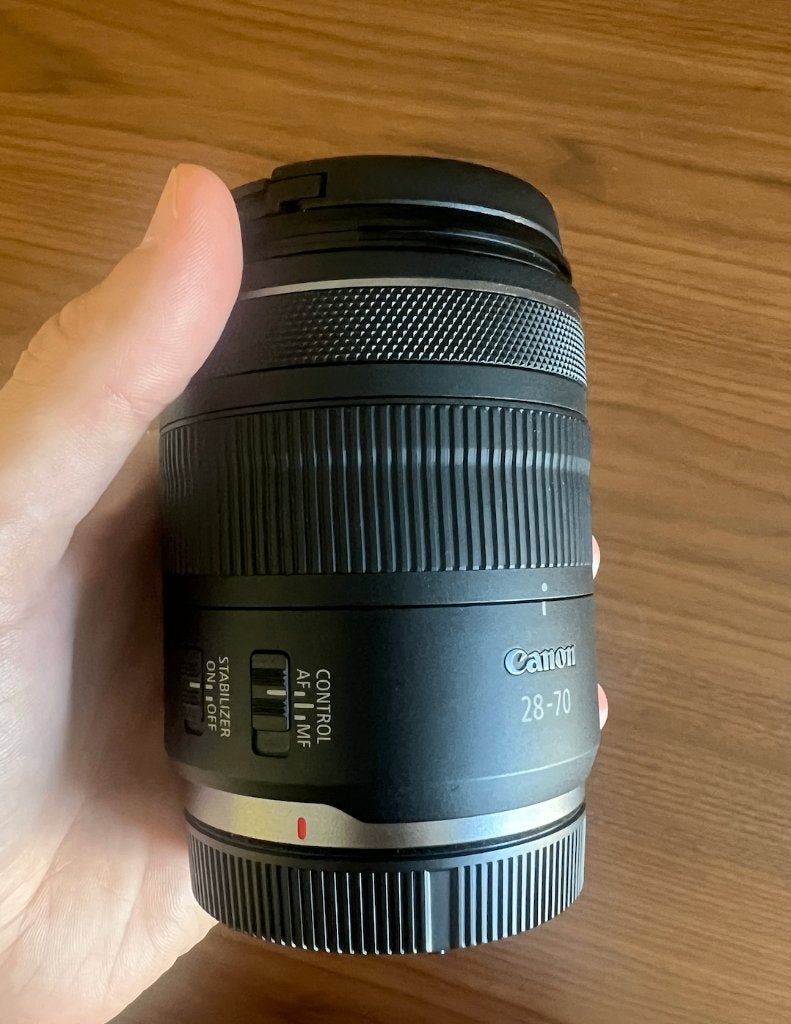 Canon RF 28-70mm F/2.8 IS STM, Audio, Tv en Foto, Fotografie | Lenzen en Objectieven, Ophalen, Zo goed als nieuw, Standaardlens