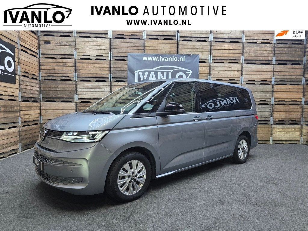 Volkswagen Multivan 1.4 eHybrid L2H1 Style 7p. Trekh. 218 PK, Stof, Gebruikt, 150 pk, 138 €/maand