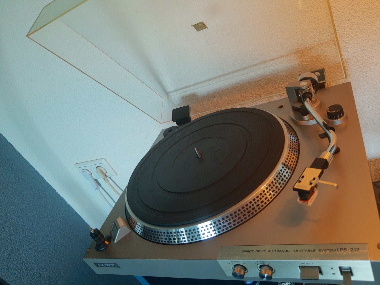Sony PS-212 Direct Drive Automatische Platenspeler, Ophalen, Gebruikt, Automatisch, Platenspeler