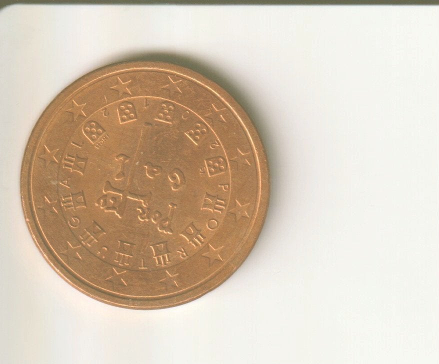 5 cent 2012 Portugal, Verzenden, Portugal
