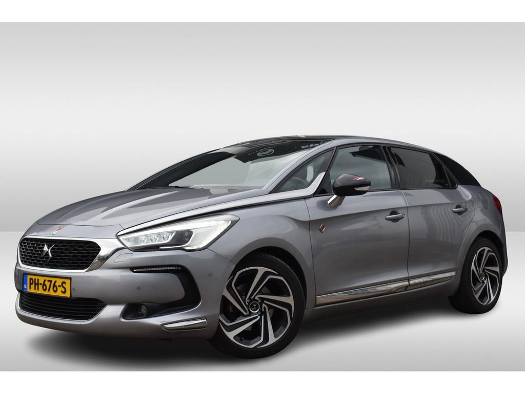 DS DS 5 Turbo 165pk Automaat Performance Line | Navigatiesys, Auto's, DS, Automaat, Automatische klimaatregeling, Gebruikt, 4 cilinders