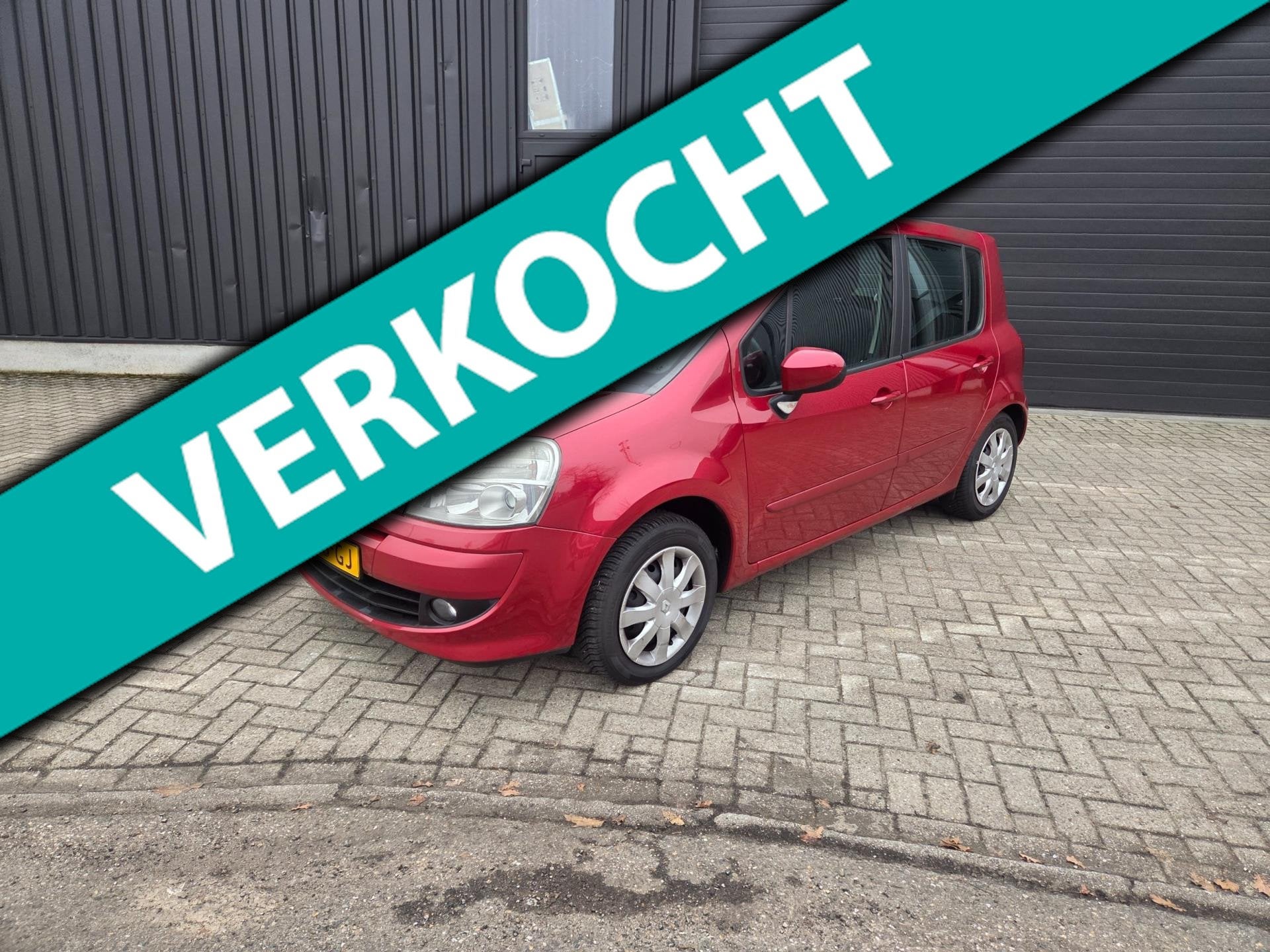 Renault Modus 1.2 TCE Dynamique Mooie Auto, Auto's, Renault, Voorwielaandrijving, Euro 5, Stof, Gebruikt
