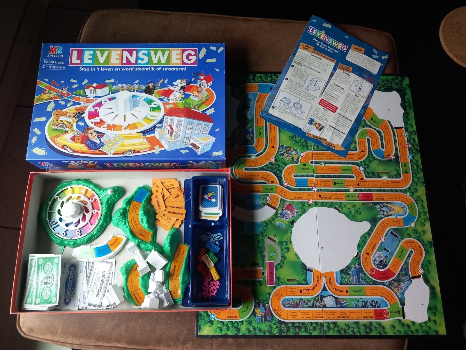 Levensweg Bordspel - Compleet en in goede staat, Vijf spelers of meer, 1027 Newport Ave, Pawtucket, RI 02861, USA, Ophalen of Verzenden