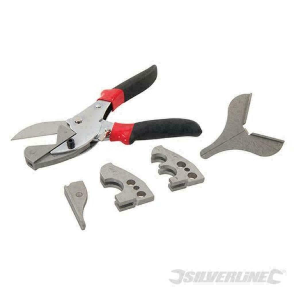 pvc snijder 6-delige multi-kop set   pvc kniptang sterk snij, Auto diversen, Ophalen of Verzenden, Nieuw