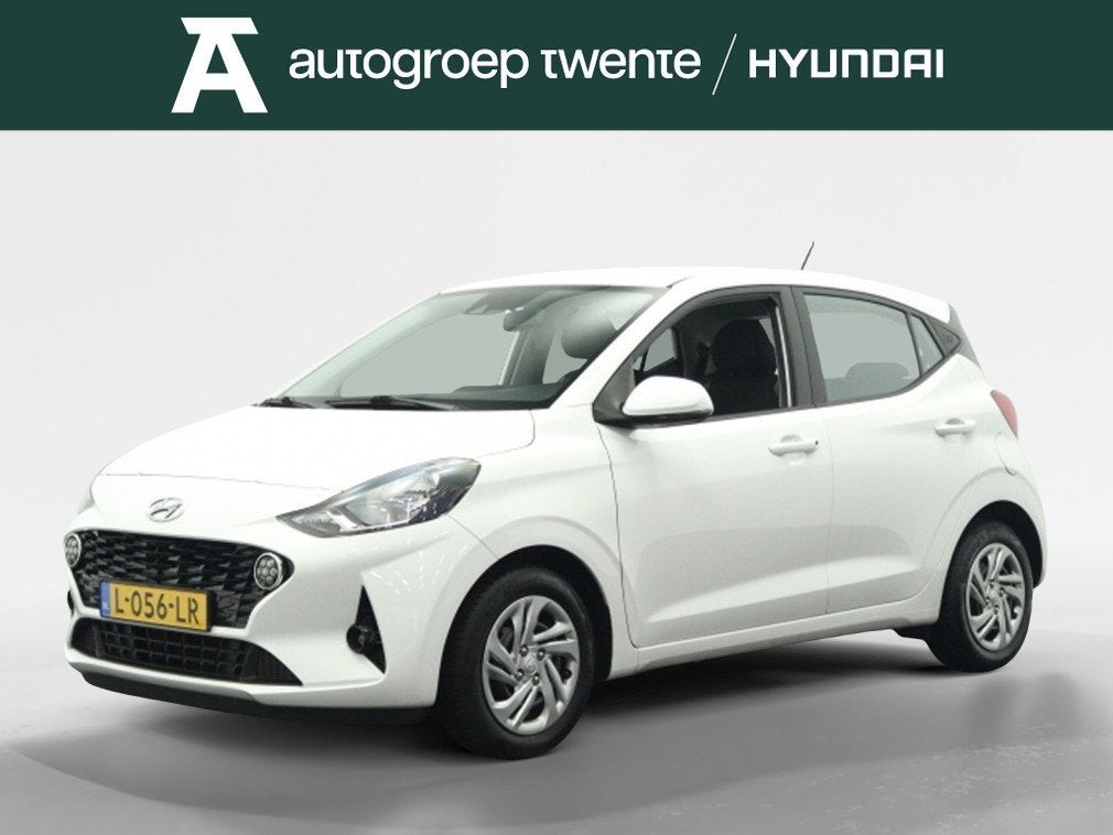 Hyundai i10 1.0 Comfort | All season | Carplay Navigatie | A, Auto's, 12 maanden, Gebruikt, 899 kg, Wit