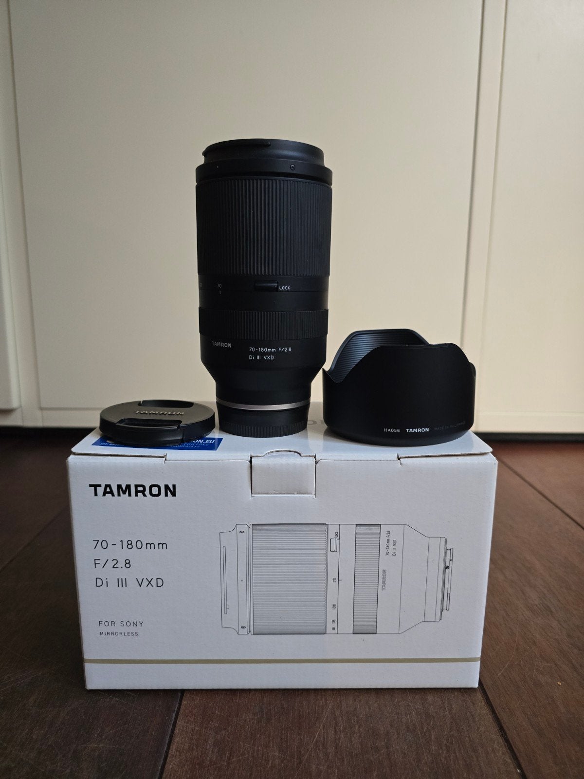 Tamron 70-180mm F/2.8 Di III VXD Lens voor Sony E-mount, Ophalen, Sony E-mount, Telelens, Zo goed als nieuw