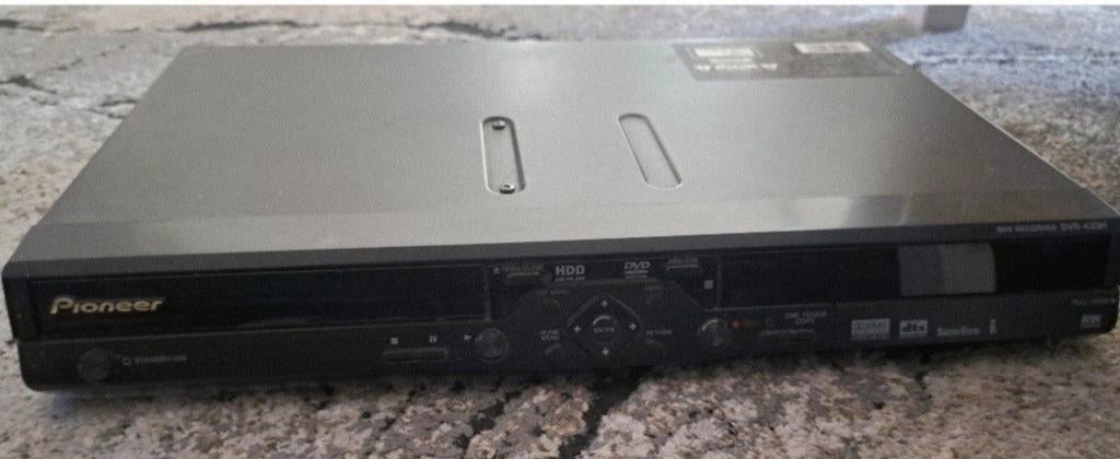 Pioneer DVR-433H DVD-recorder, Audio, Tv en Foto, Ophalen of Verzenden, Pioneer