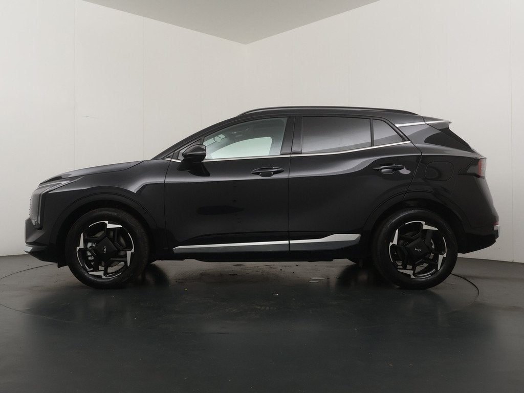 Kia Sportage 1.6 T-GDi Hybrid DynamicPlusLine €5.000,- voo, Auto's, Kia, Zwart, 4 cilinders, Leder en Stof, 1560 kg