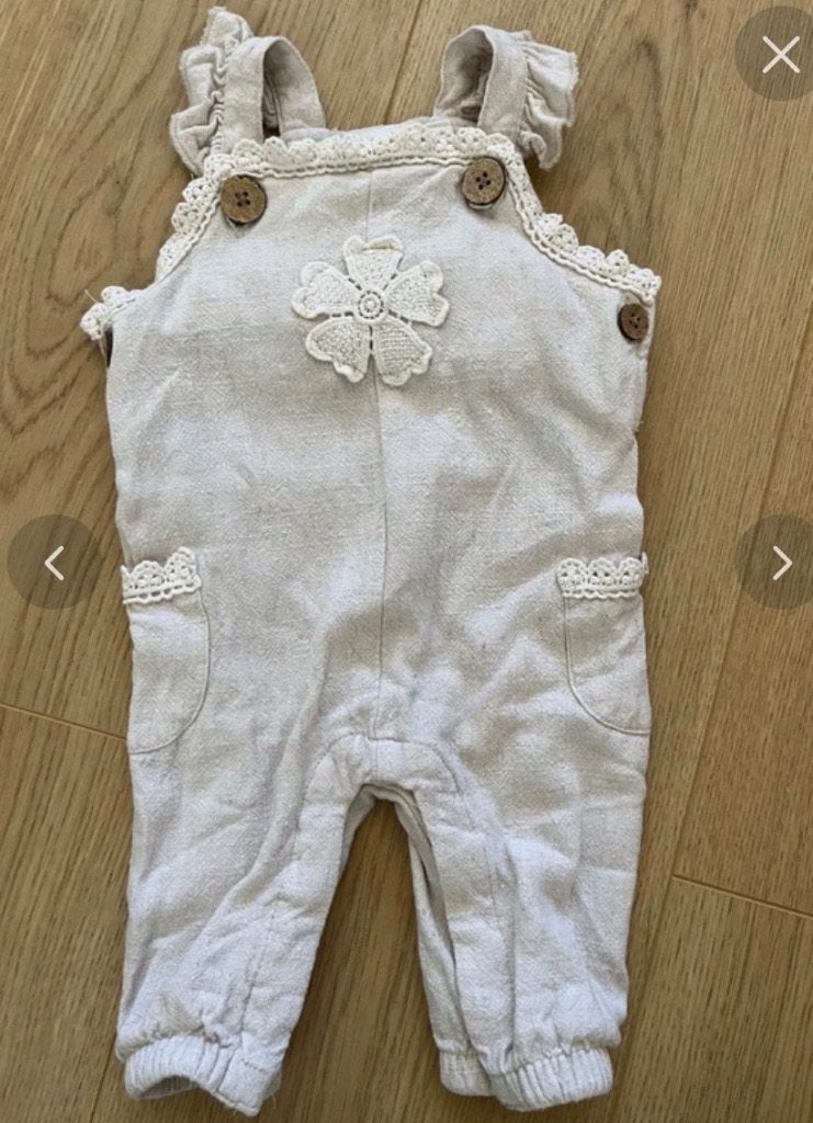 Lil’ Atelier tuinbroek, Kinderen en Baby's, Babykleding | Maat 56, Meisje, Ophalen of Verzenden, Pakje, Lil Atelier