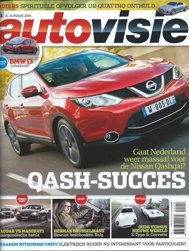 Autovisie 2 2014 : BMW i3 - Range Rover - Jaguar - Chevrolet, Ophalen of Verzenden, Gelezen, Algemeen