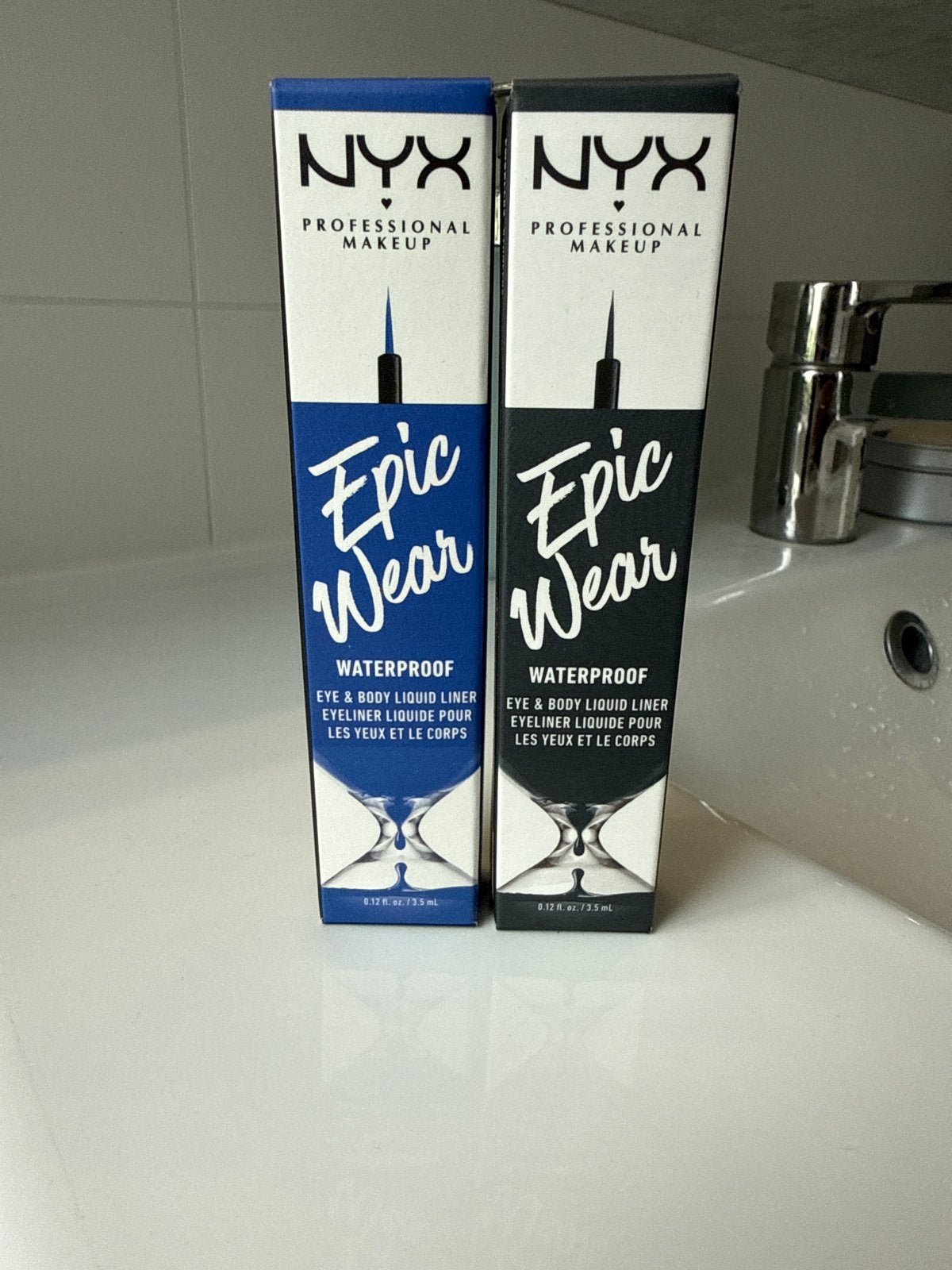NYX Epic Wear Liquid Eyeliner - Nieuw (Sapphire & Stonefox), Ophalen of Verzenden, Nieuw, Ogen, Make-up