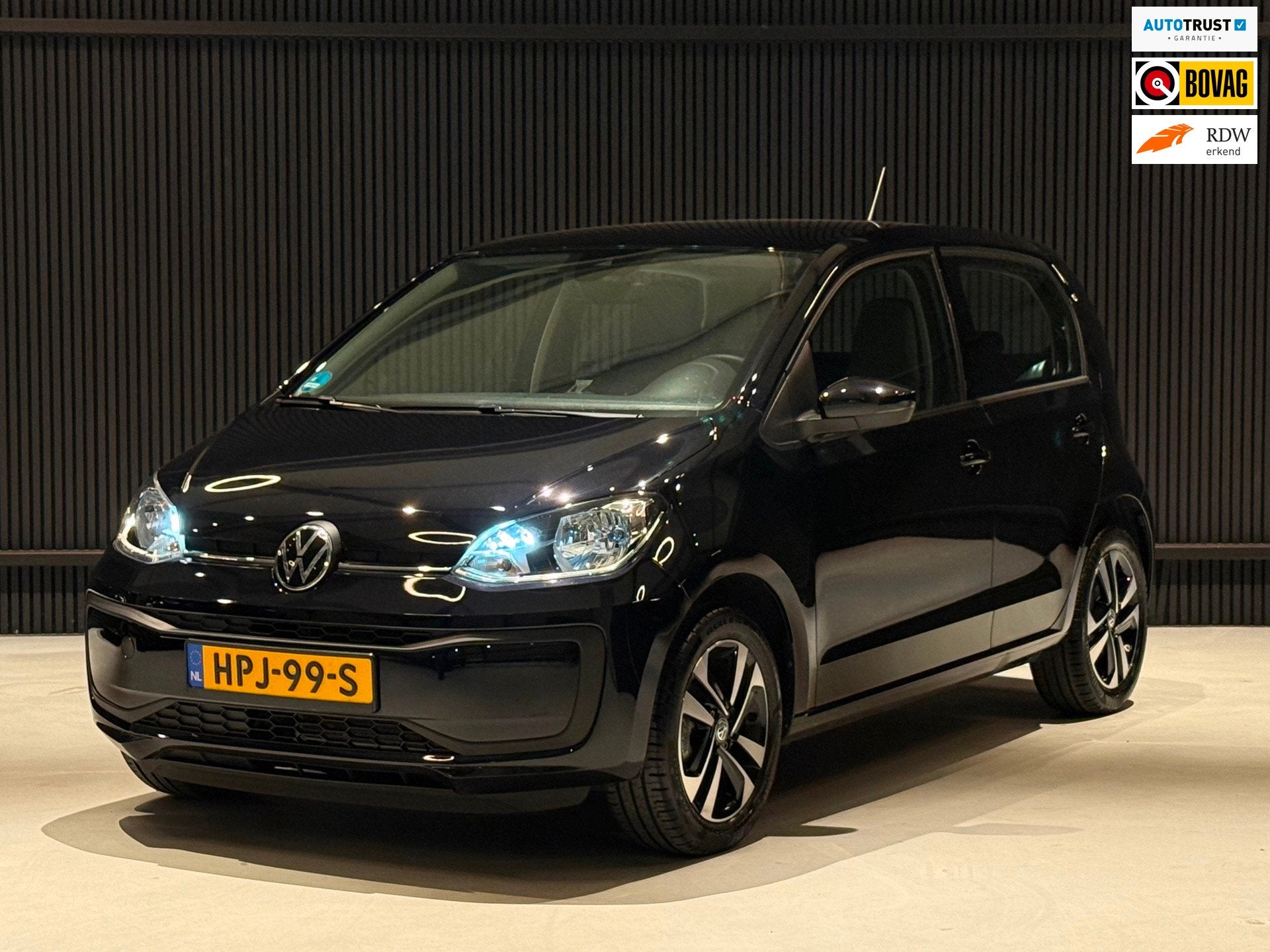 Volkswagen UP! 1.0 |Airco|Lijn-Assist|Elektrische Ramen|Blue, Dealer onderhouden, Gebruikt, 4 stoelen, Bedrijf