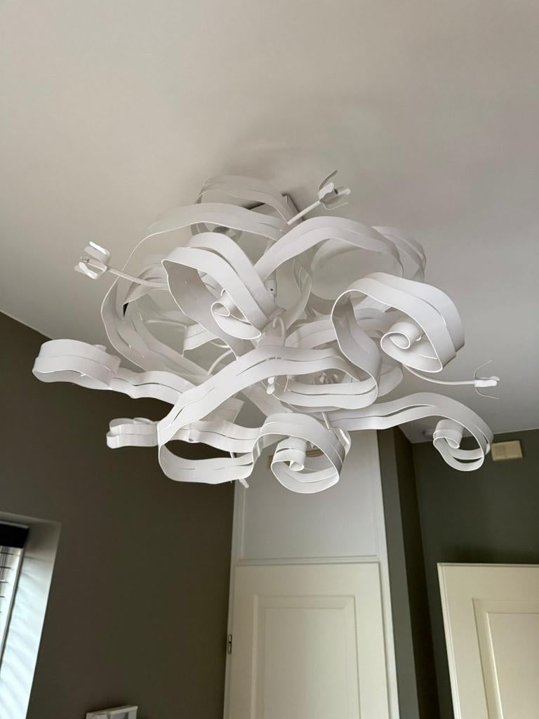 lamp, Ophalen of Verzenden, Gebruikt, Metaal, Minder dan 50 cm