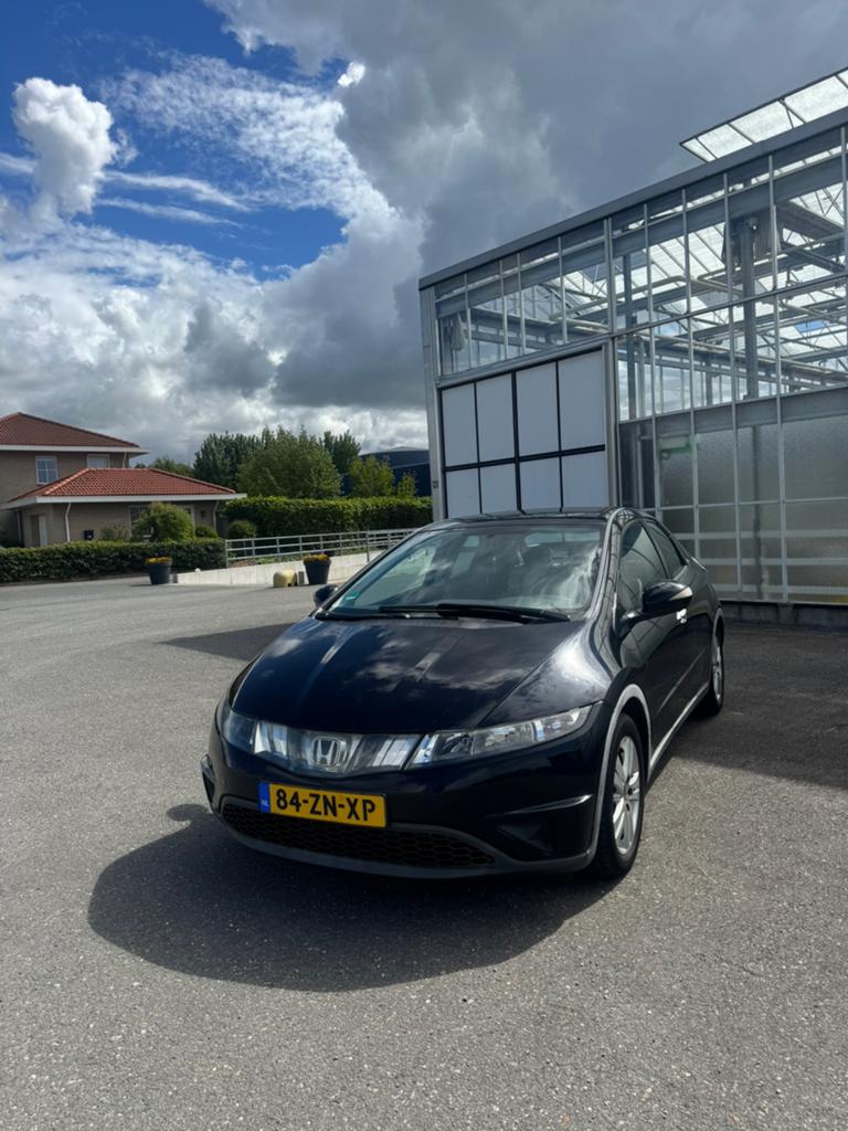 Honda Civic 1.4 I 5DR 2008 Zwart, 83 pk, Zwart, 4 cilinders, Origineel Nederlands