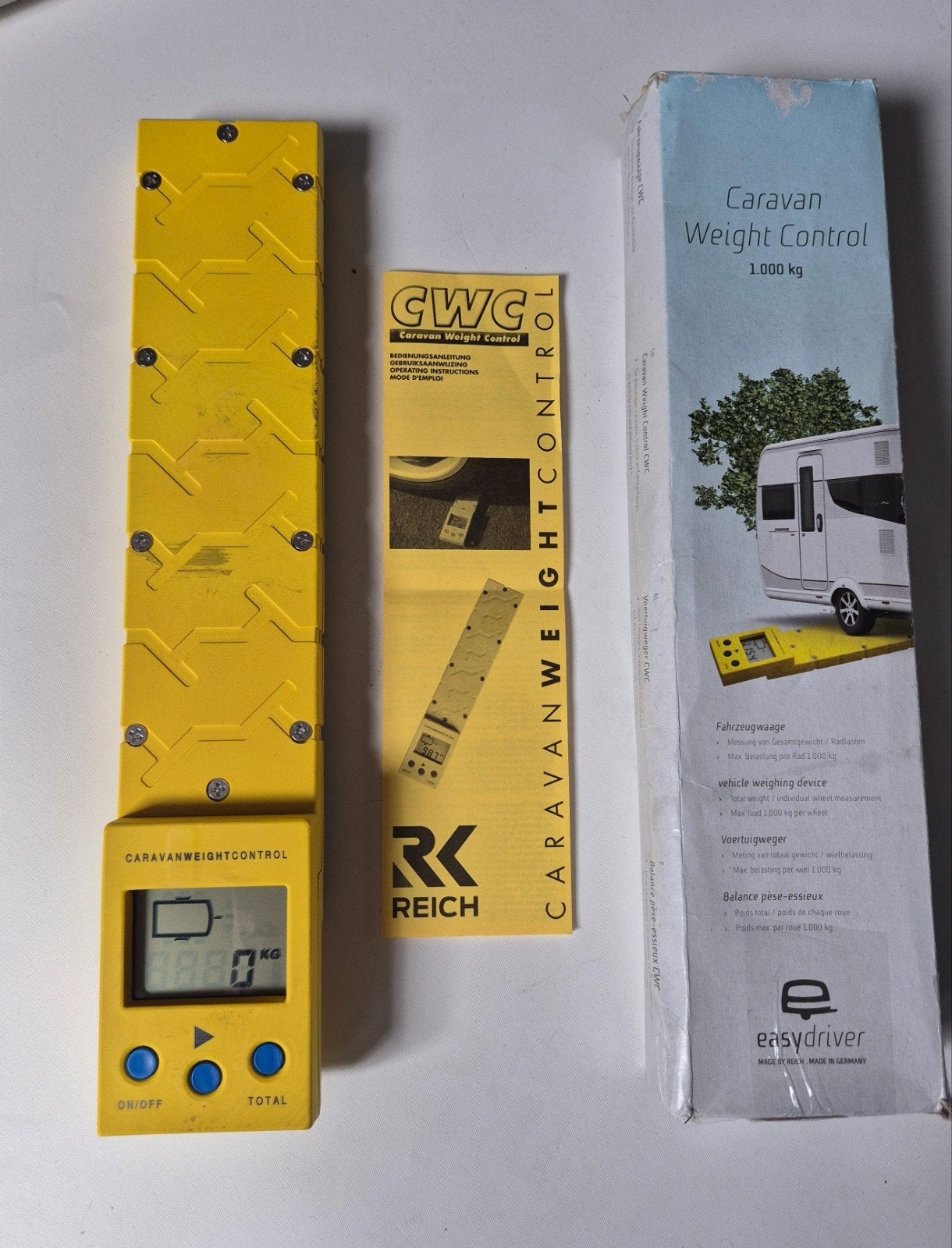 Reich caravan weger  1000kg caravanweger, Caravans en Kamperen, Caravan accessoires, Verzenden