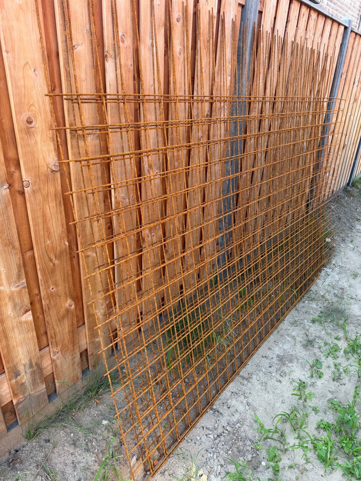 3x Bouwstaalmat BS 283 A 3x2m Ø6 mm (100x100) Wapeningsnet, Ophalen, 3 tot 6 meter, IJzer, 1 tot 2 meter