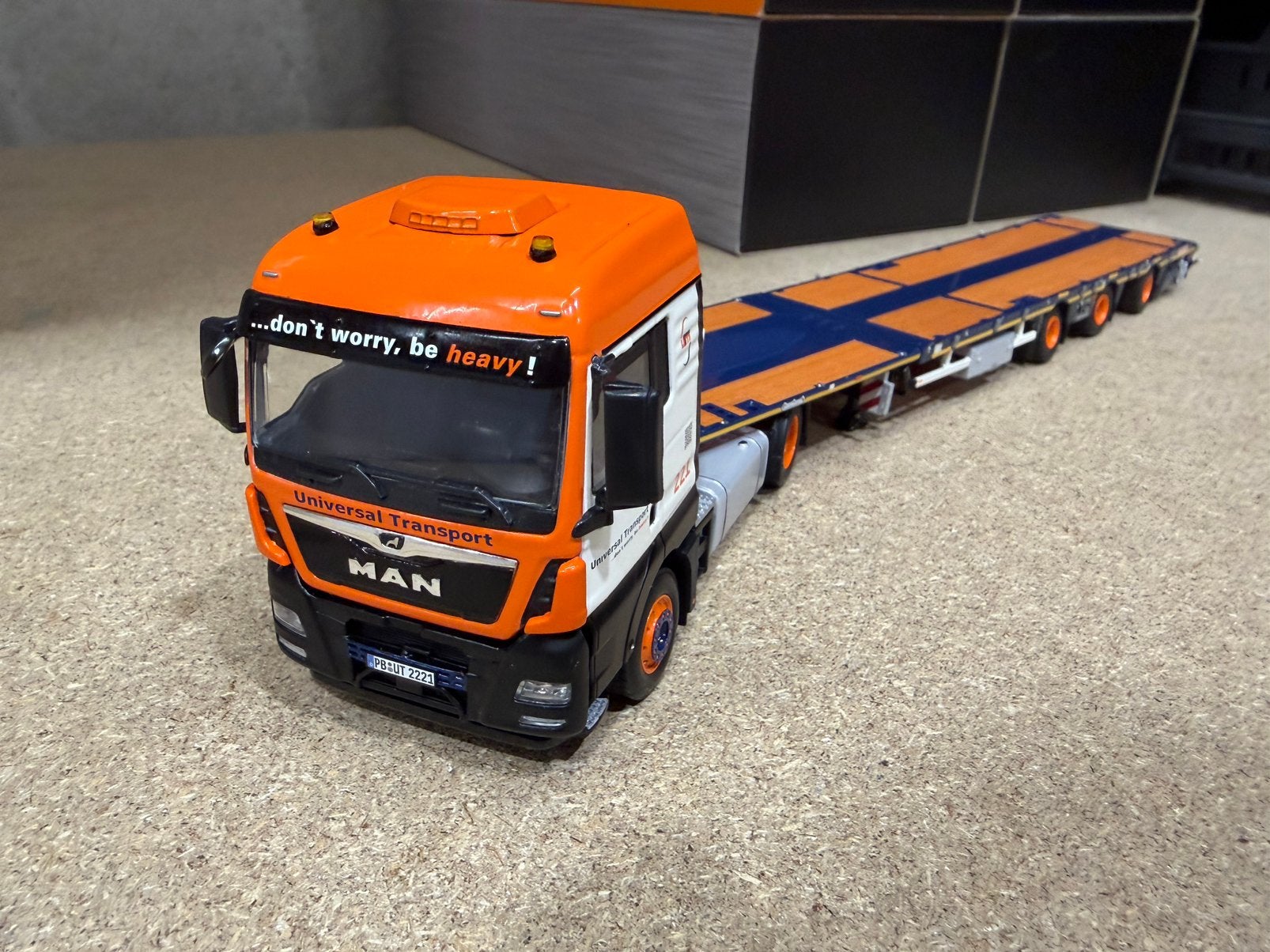 WSI MAN TGX UNIVERSAL TRANSPORT, Ophalen of Verzenden, Nieuw, Bus of Vrachtwagen, Wsi