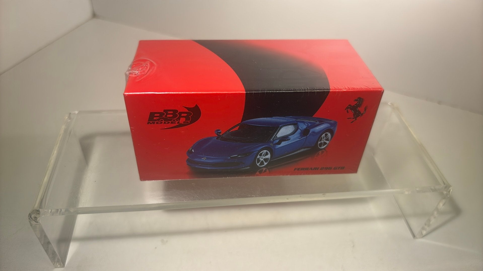 Ferrari 296 gtb bleu bbr 1.64, Auto, Ophalen of Verzenden, A, A