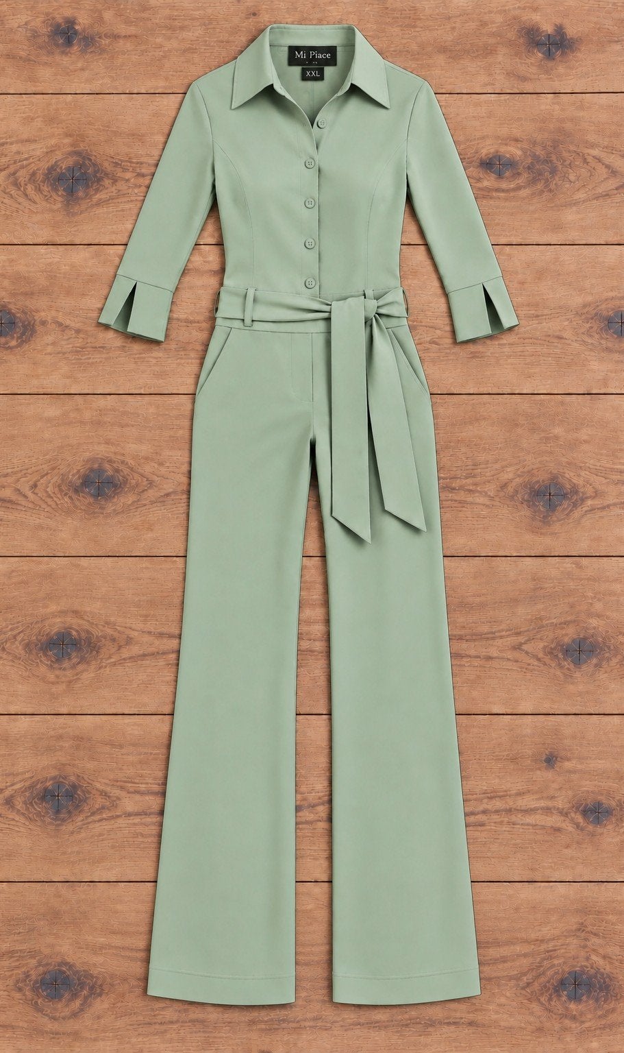 Mi Piace Travelstof Jumpsuit Maat XXL Kleur Lilypad, Kleding | Dames, Mi Piace, Verzenden, Maat 46/48 (XL) of groter, Nieuw