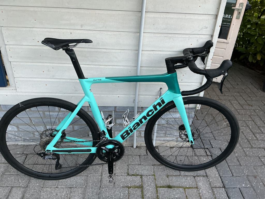 Racefiets bianchi, Carbon, Heren, Zo goed als nieuw, 57 tot 61 cm