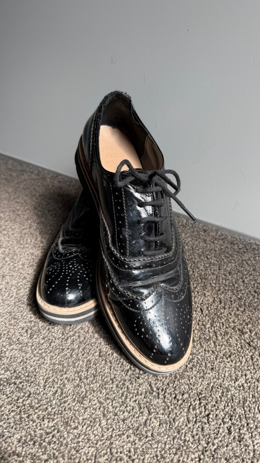 Anna Field zwarte lakschoenen maat 42, Kleding | Dames, Schoenen, Anna Field, Zwart, Ophalen of Verzenden, Sneakers of Gympen