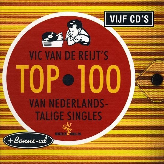 6CD Vic Van De Reijt's Top 100 Nederlandstalige Singles, Boxset, Overige genres, Ophalen of Verzenden, Zo goed als nieuw