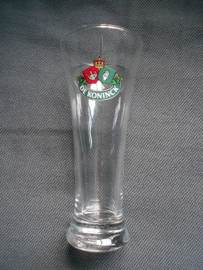 bierglas De Koninck bierglas BRAND, Ophalen, Gebruikt, Glas of Glazen, Brand