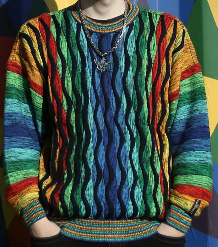 Carlo Colucci Sweater for trade (Size 52, Gabber items), Ophalen of Verzenden, Zo goed als nieuw, Maat 52/54 (L), Meerkleurig