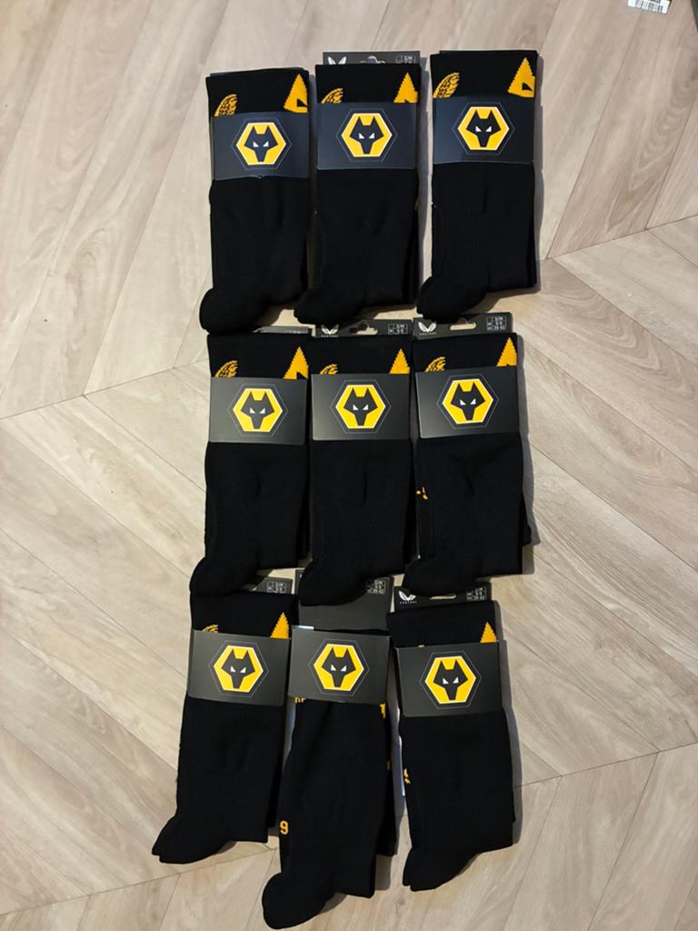 7 paar Wolverhampton sokken maat 39/43, Ophalen of Verzenden, Nieuw, Maat 39 t/m 42, Zwart