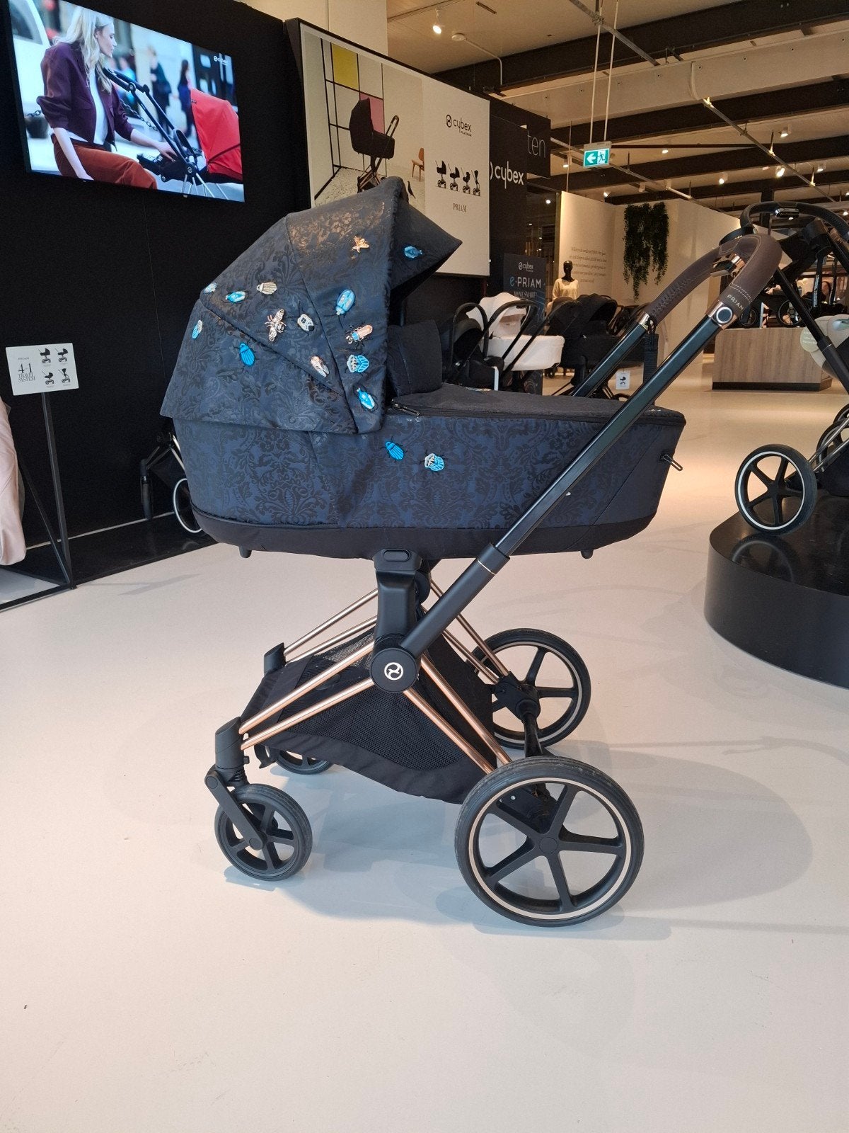 Cybex Priam 4 2-in-1 Kinderwagen - Jewels of Nature/Rosegold, Ophalen of Verzenden, Zo goed als nieuw