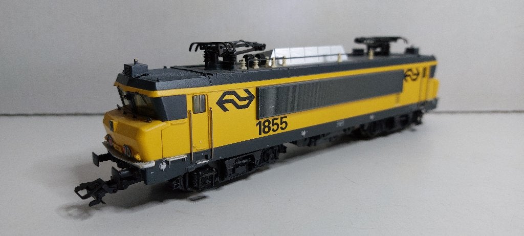 NS Locomotief 1855 Digitaal, Tyfoon geluid en 5* Motor (06), Wisselstroom, Locomotief, Ophalen of Verzenden, Märklin
