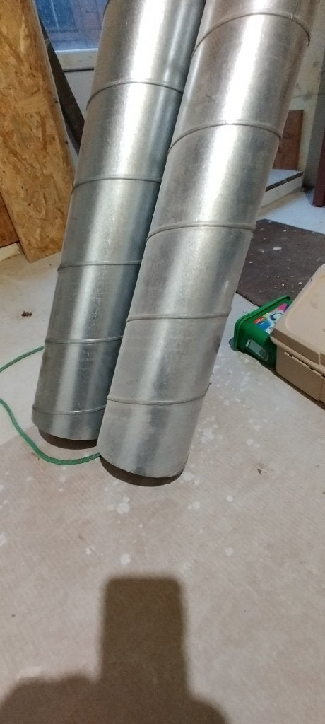 Spirobuis 150mm 3m, Ophalen, Nieuw, Ventilator en Afzuiger