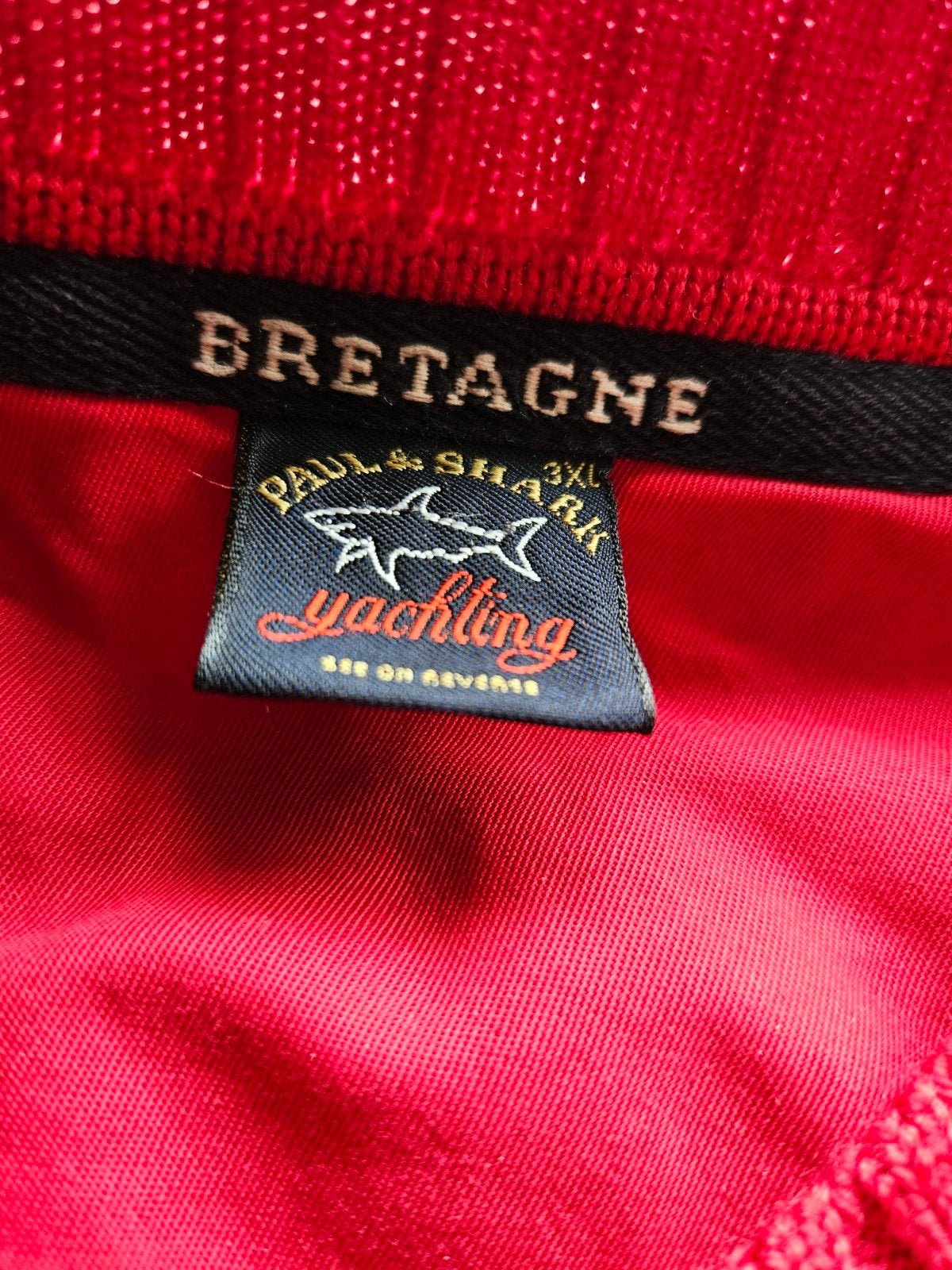 Bretagne Paul & Shark Bordeaux Wollen Trui 3XL, Verzenden, Overige maten, Zo goed als nieuw, Paul & Shark