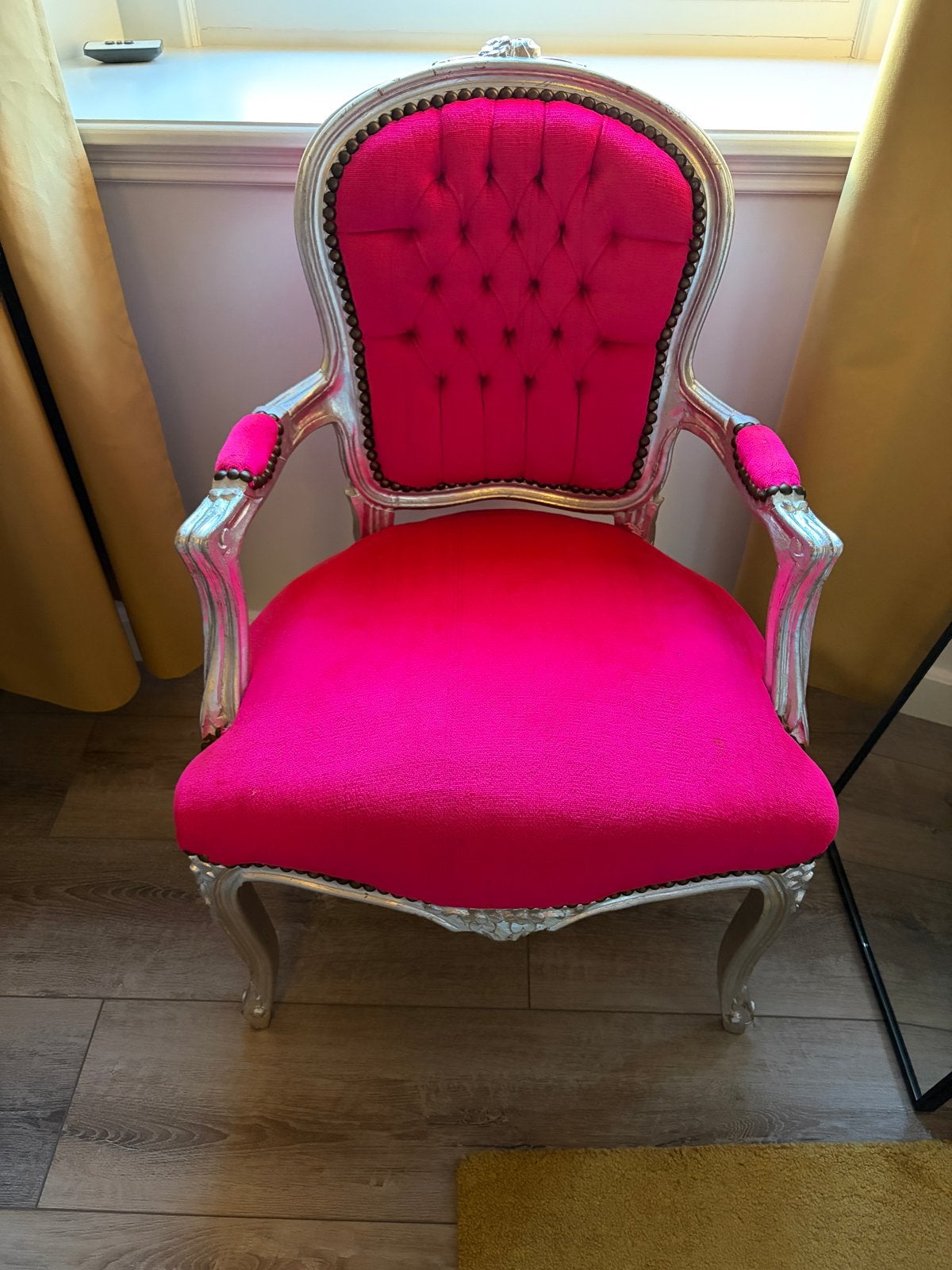 Prinsessen Barokstoel, Ophalen
