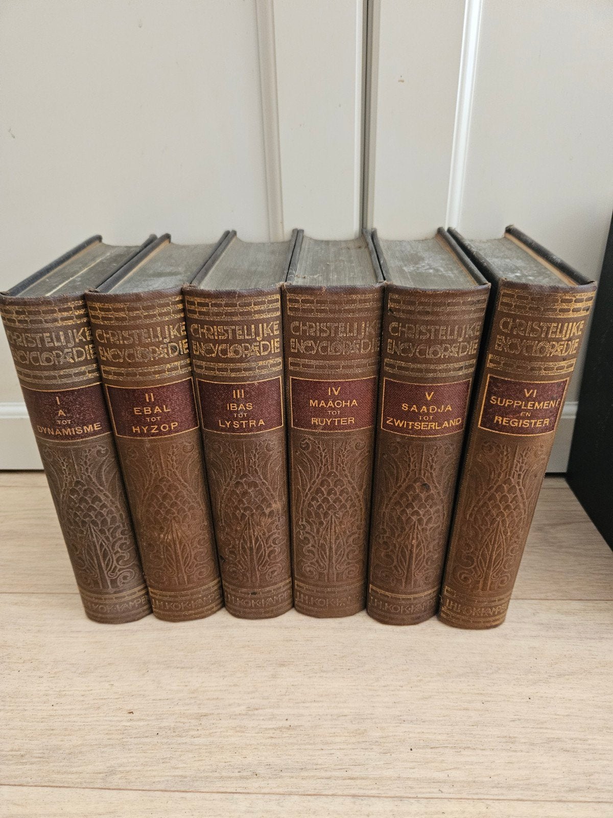 Christelijke Encyclopaedie - Complete Serie (6 delen), Complete serie, F.W. Grosheide, J.H. Landwehr, C. Lindeboom, J.C. Rullmann