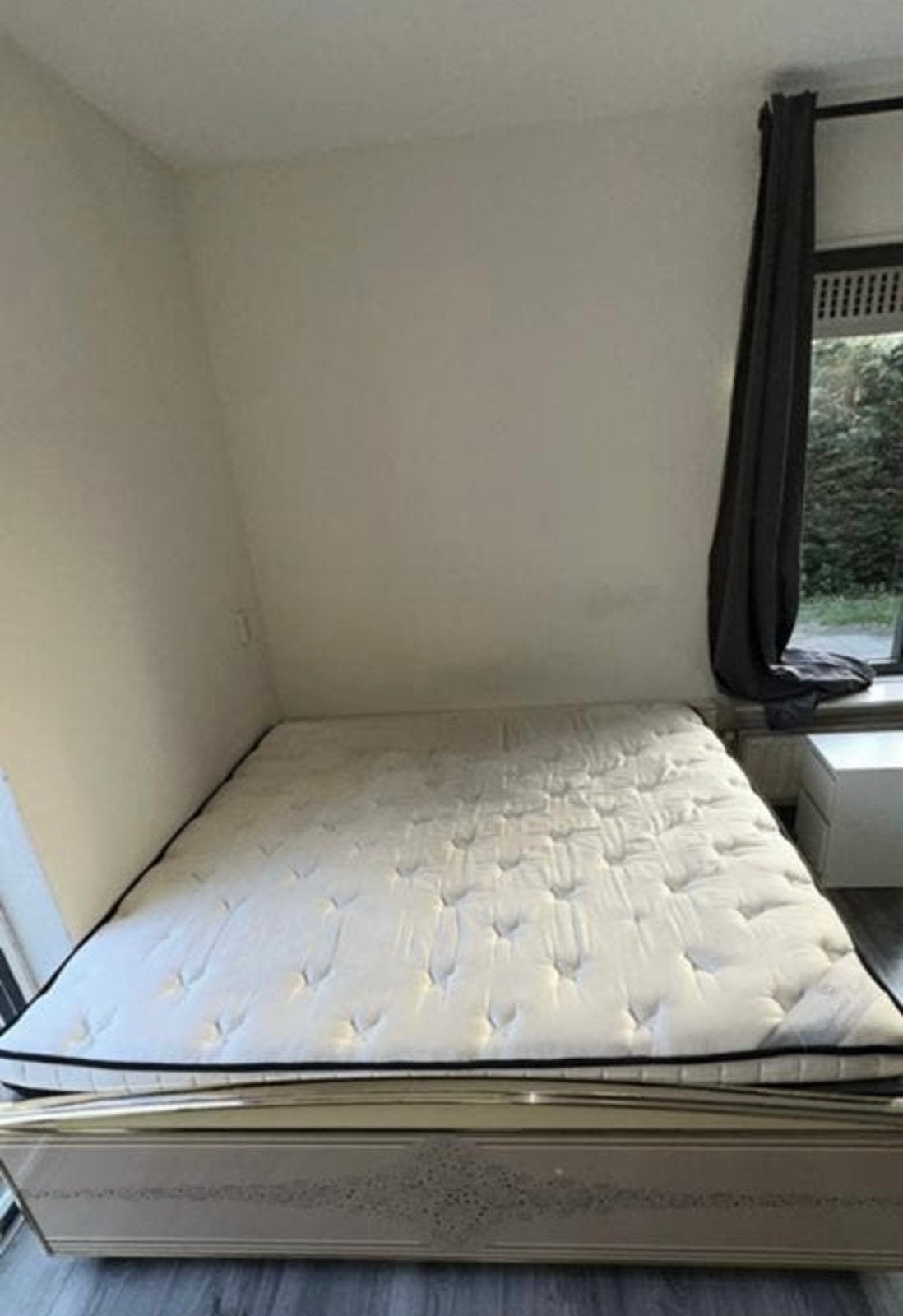 Compleet bed met matras, Ophalen, Gebruikt, Tweepersoons, 140 cm