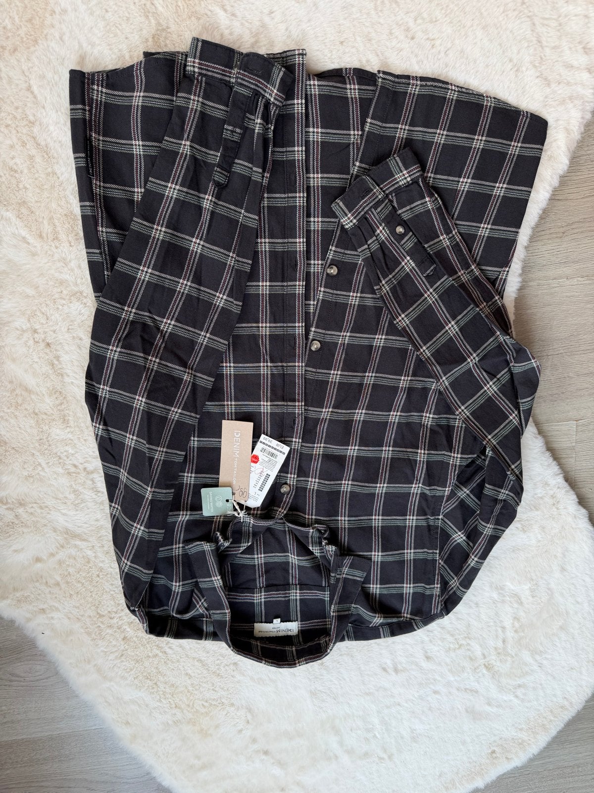 Geruit overhemd van Tom Tailor - Nieuw met kaartjes, Ophalen of Verzenden, Nieuw, Meerkleurig, Halswijdte 41/42 (L)