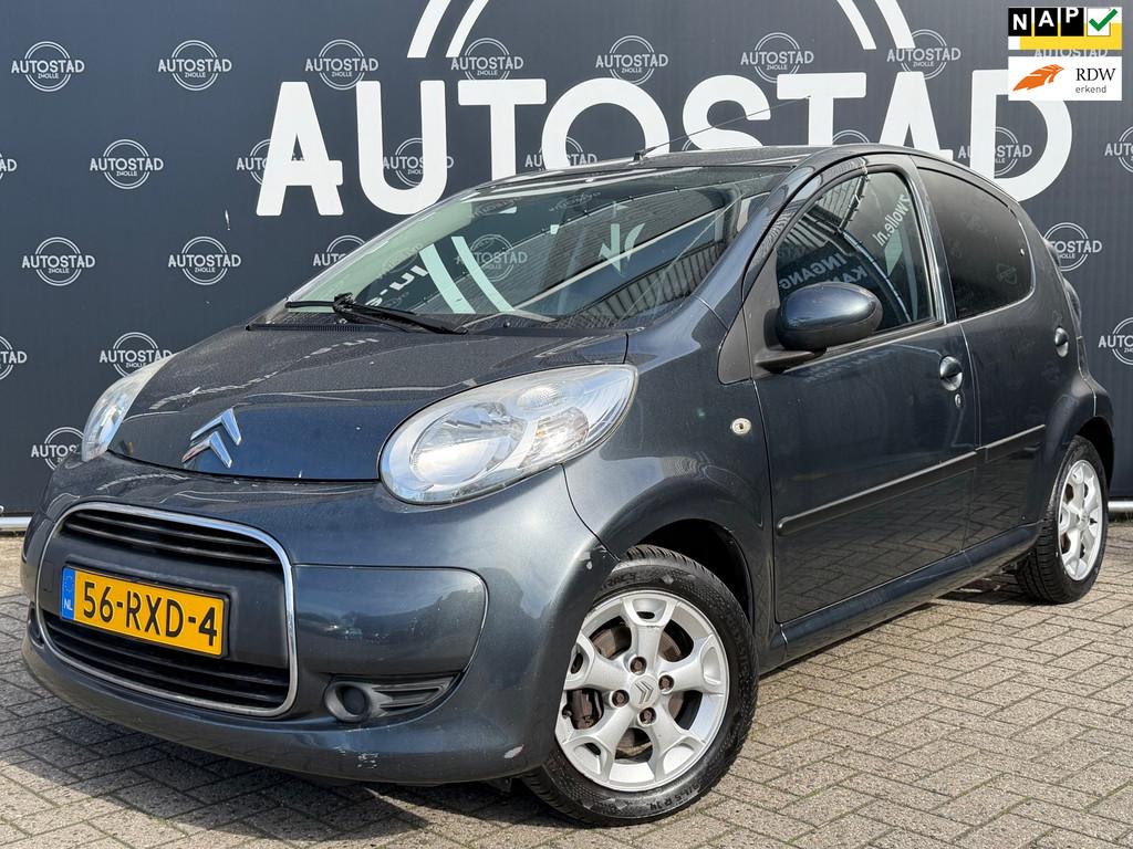 Citroen C1 1.0-12V Exclusive NL-Auto / 1ste Eigenaar / NAP /, Auto's, Citroën, Voorwielaandrijving, Euro 5, Zwart, 4 stoelen