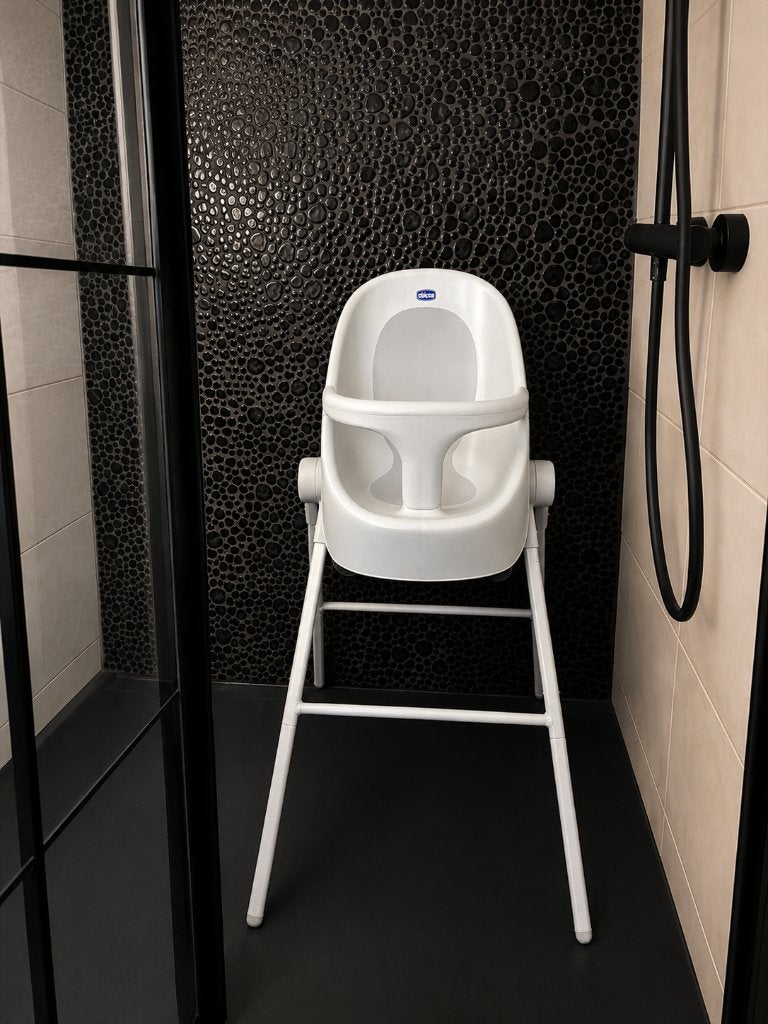 Chicco Bubble Nest Junior babybad met standaard – Grijs, Ophalen, Zo goed als nieuw, Badje, Standaard