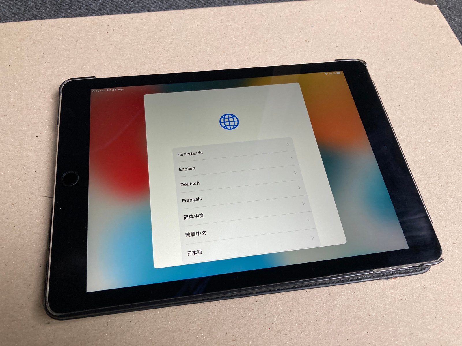 IPad air 64GB space gray, 10 inch, Gebruikt, Apple iPad Air, Ophalen of Verzenden