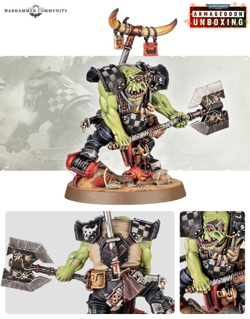 Ork Bigboss, Hobby en Vrije tijd, Ophalen of Verzenden, Nieuw, Warhammer 40000, Figuurtje(s)