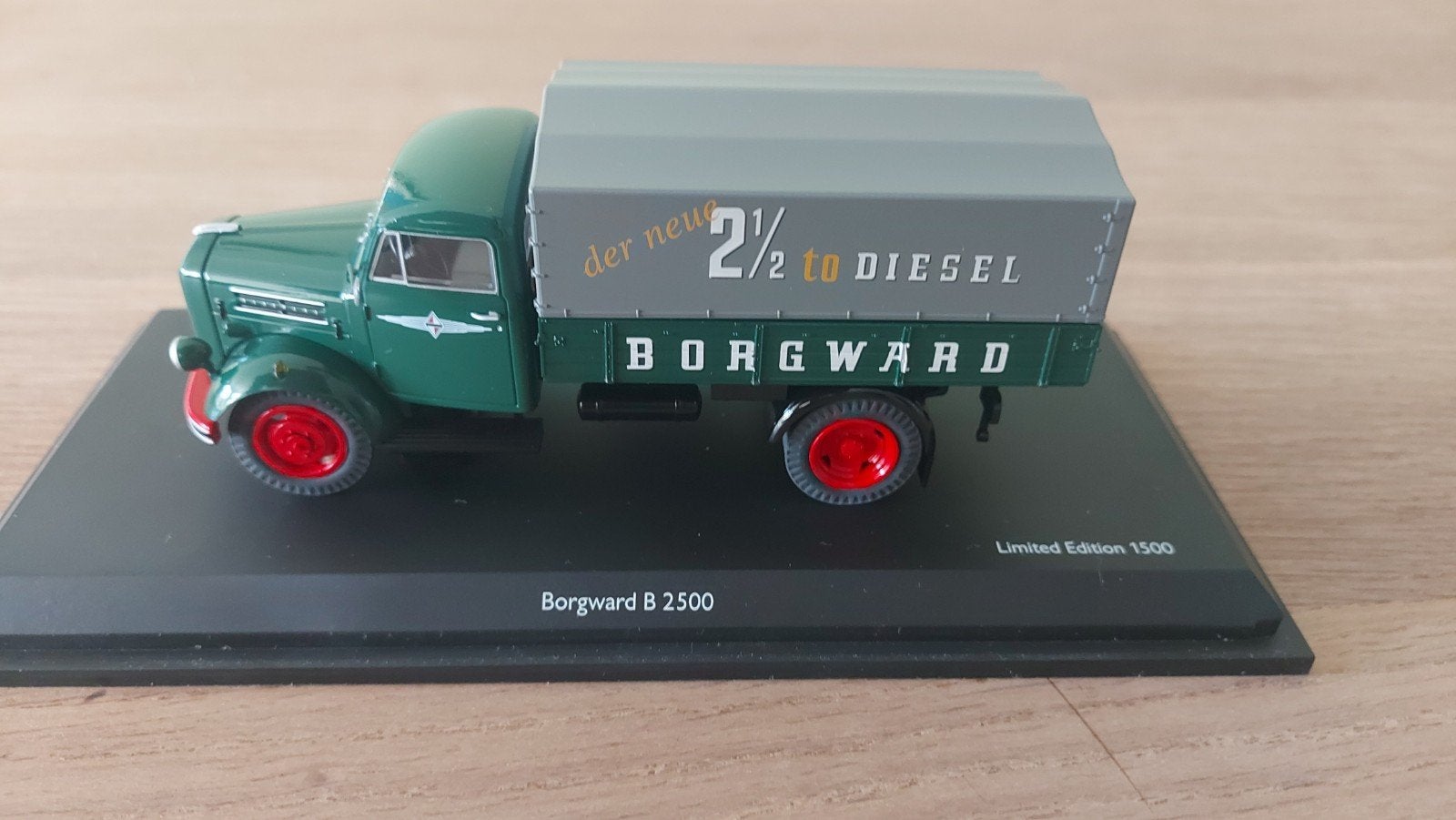Schuco Borgward B 2500 1:43 Limited Edition, Ophalen of Verzenden, Nieuw, Bus of Vrachtwagen, Schuco