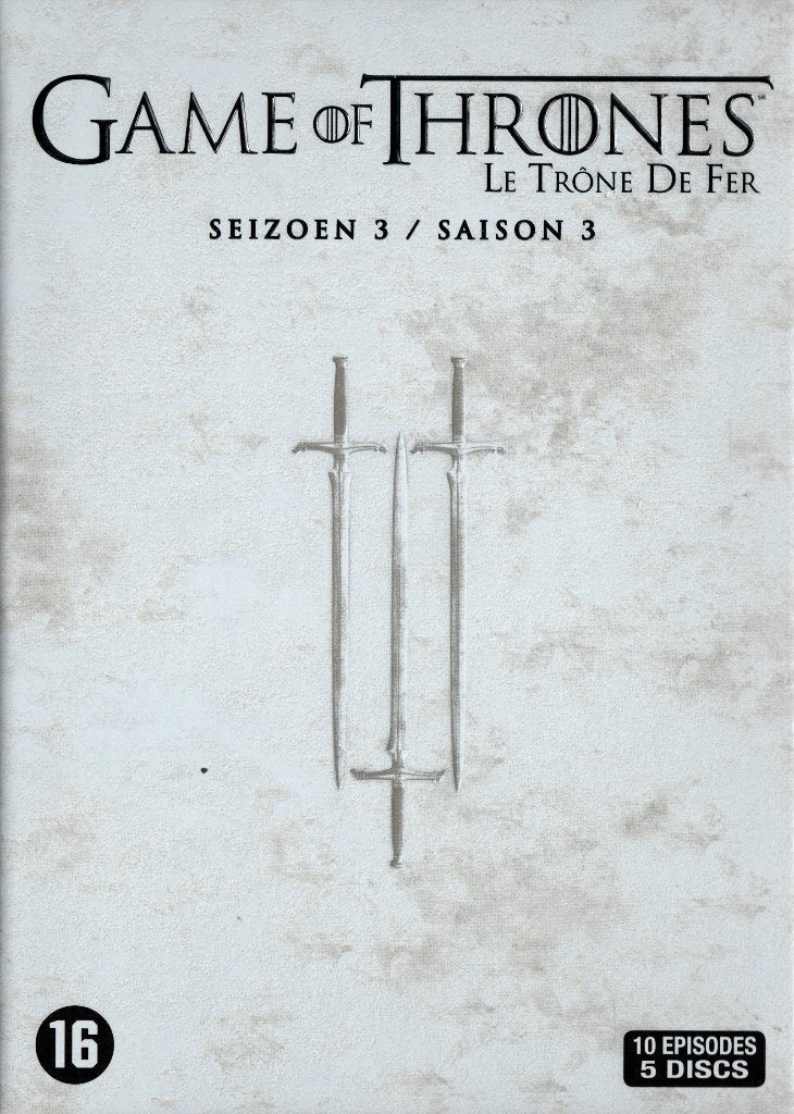 Game of Thrones, seizoen 3, Vanaf 16 jaar, Ophalen of Verzenden, Zo goed als nieuw, Science Fiction en Fantasy
