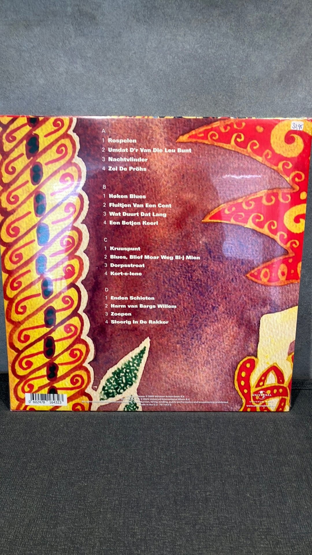 Normaal. - De Blues elpee + 4 n- je nrs, Cd's en Dvd's, Vinyl | Rock, LP, Blues Rock, Ophalen of Verzenden, Geseald