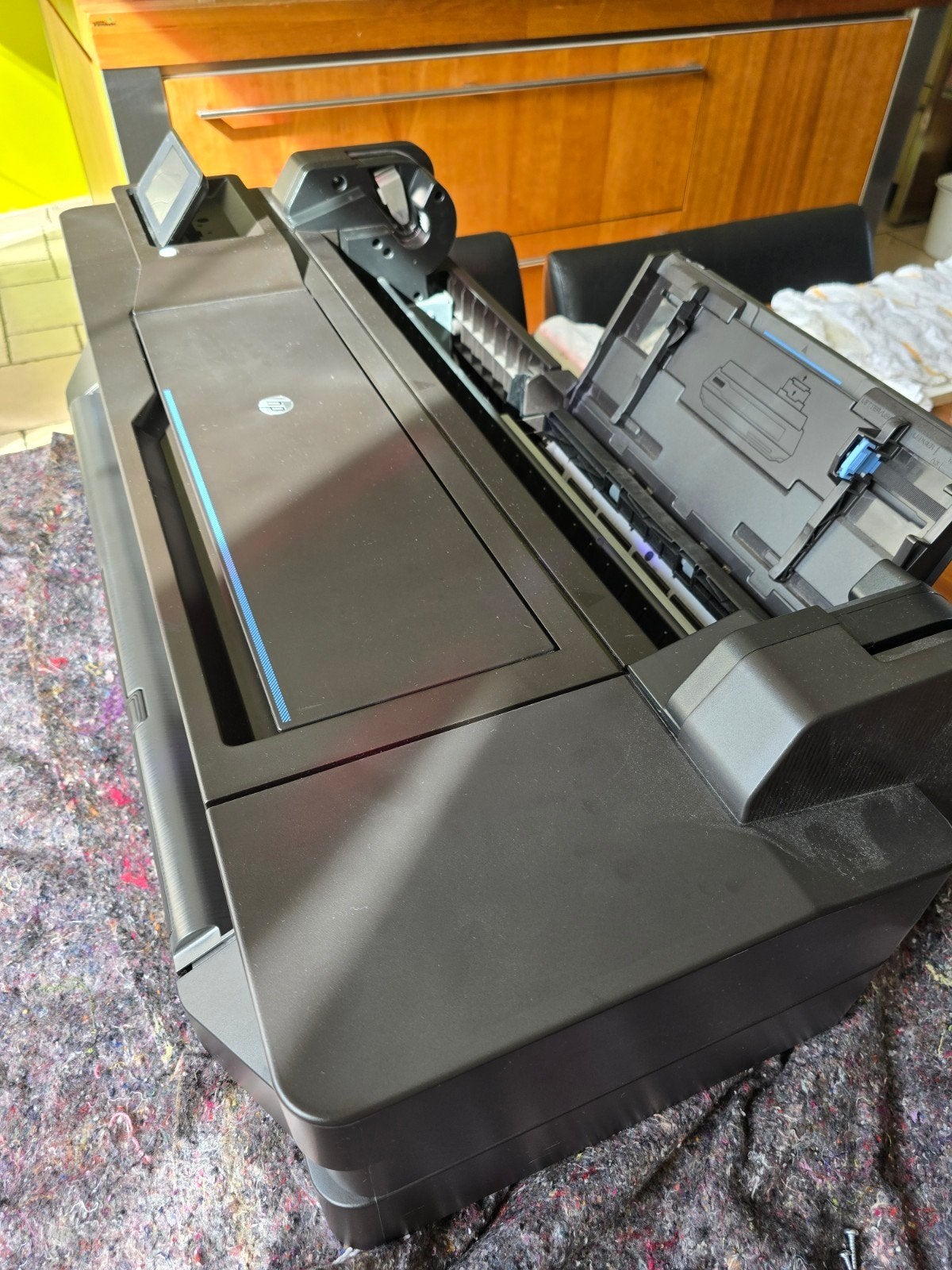 HP DesignJet T120 - VOOR ONDERDELEN, Ophalen, Gebruikt, Kleur printen, Printer