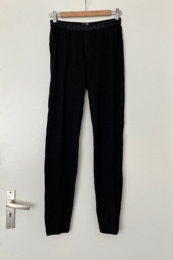 icebreaker 260 Tech Legging zwart L heren, Broek, Verzenden, Maat 42/44 (L), Zo goed als nieuw