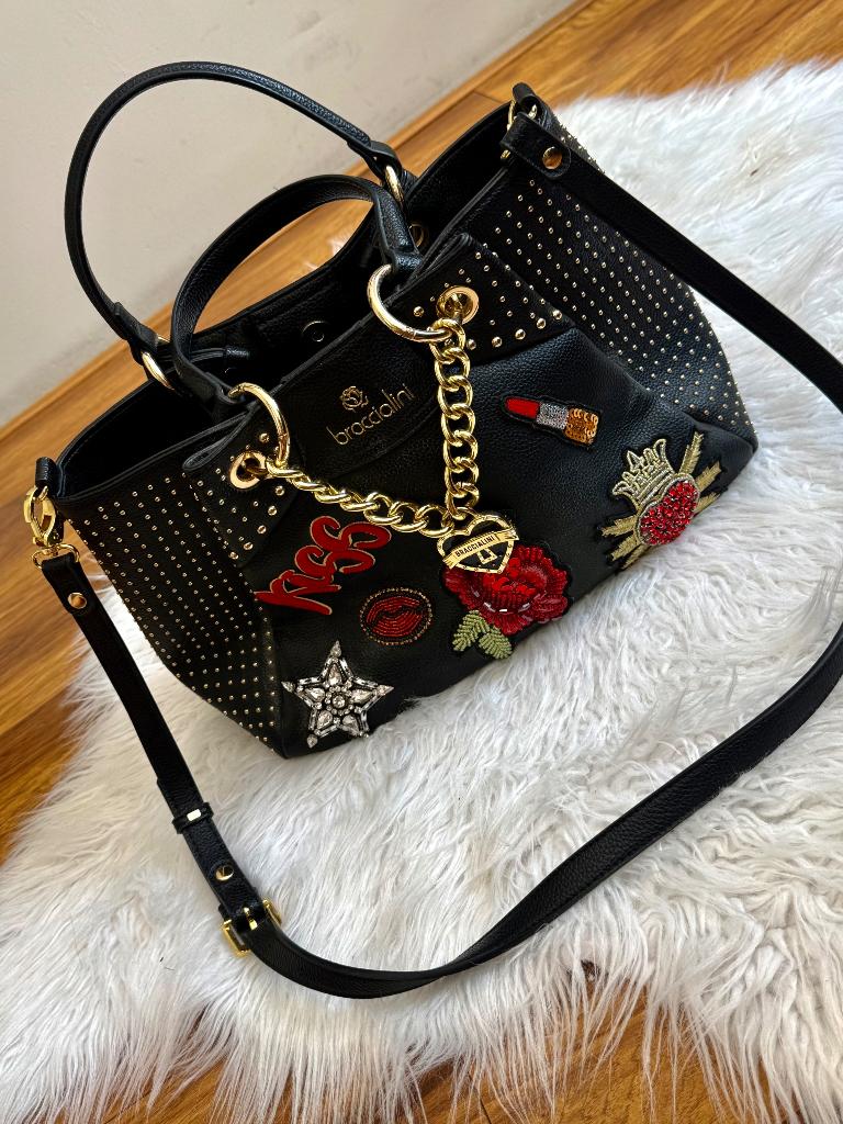 Tas Braccialini, Ophalen of Verzenden, Nieuw, Zwart, Handtas
