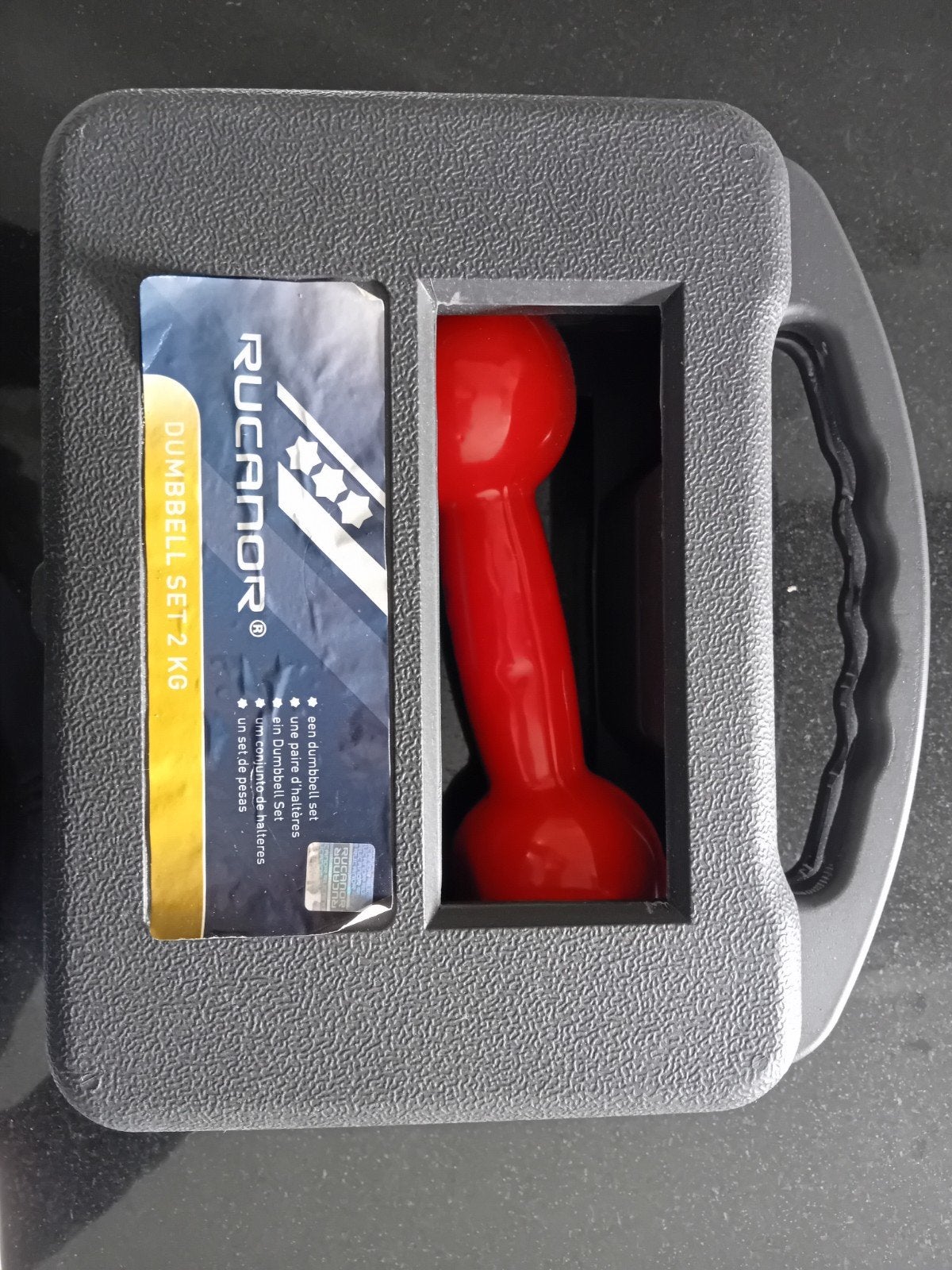 Rucanor Dumbbell Set 2 x 2 kg - Perfect voor Thuisworkouts, Ophalen of Verzenden, Zo goed als nieuw