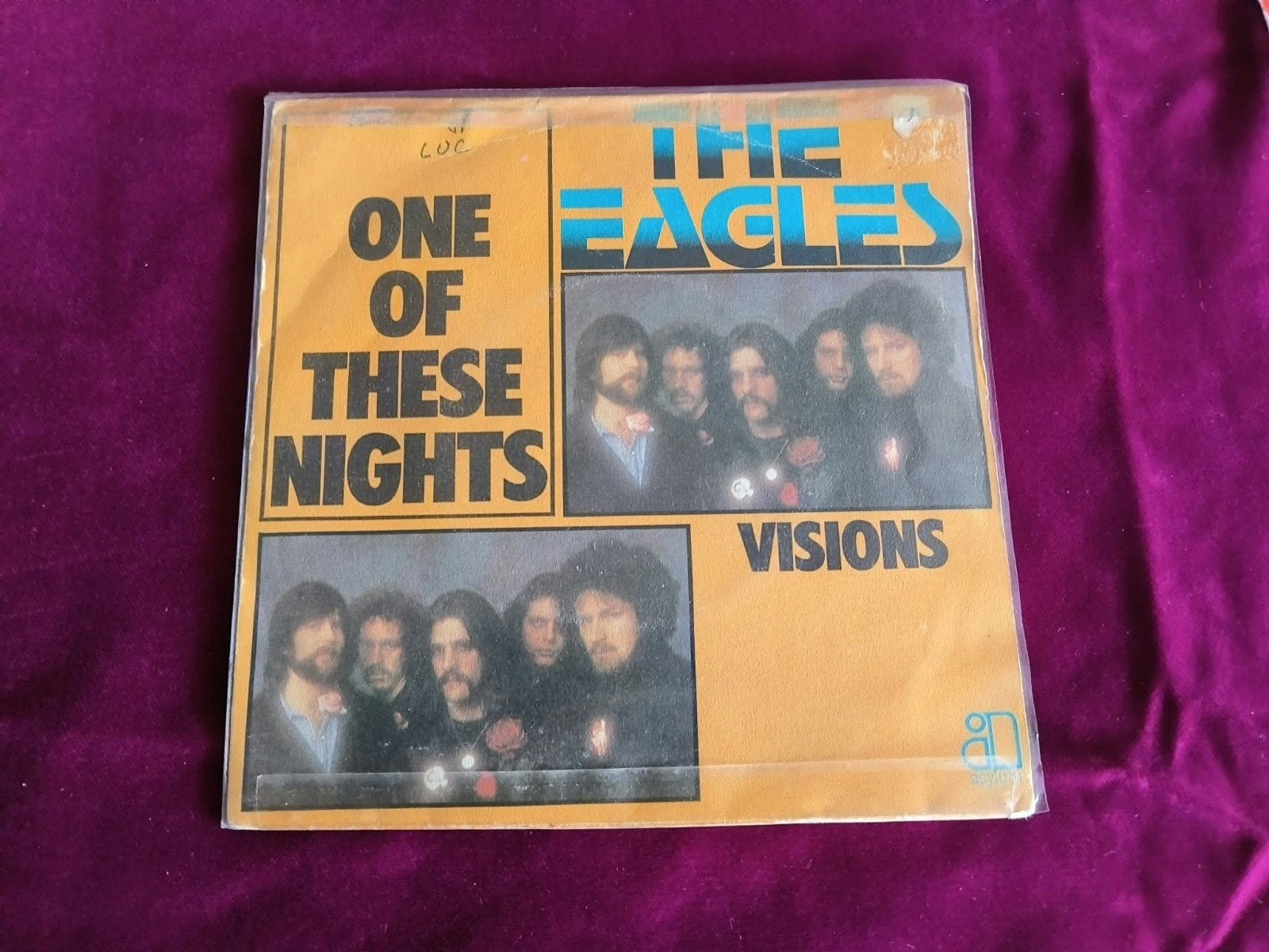 The Eagles - One Of These Nights / Visions (Vinyl Single), Gebruikt, 7 inch, Ophalen of Verzenden, EP