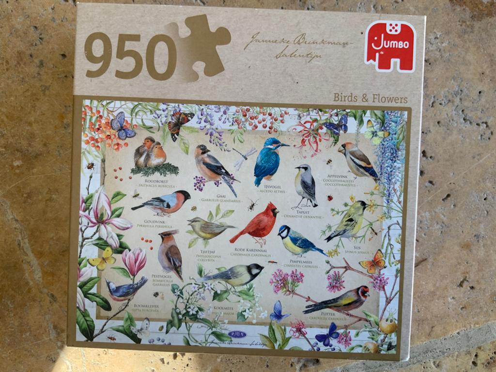 Birds en flowers, Ophalen of Verzenden, Zo goed als nieuw